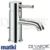 Matki EXM55 MONO Elixir Classic Design Mono Basin Filler Tap Spare Parts